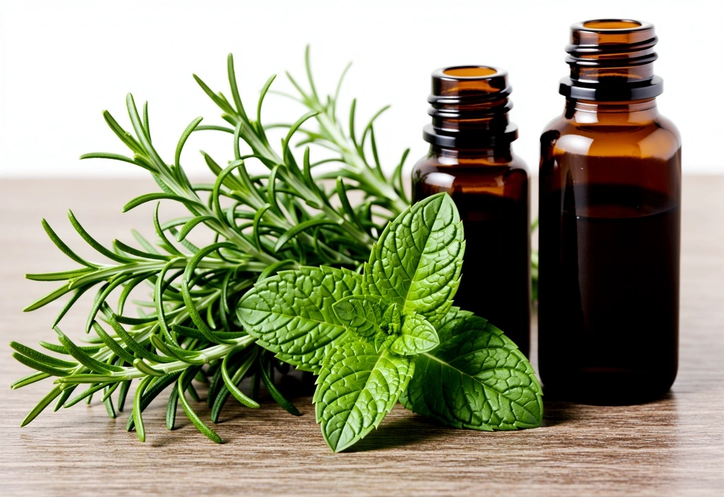 Surowce roślinne i butelki